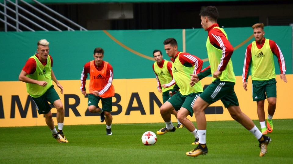 U21: Motiváltan készül a németek ellen a válogatott