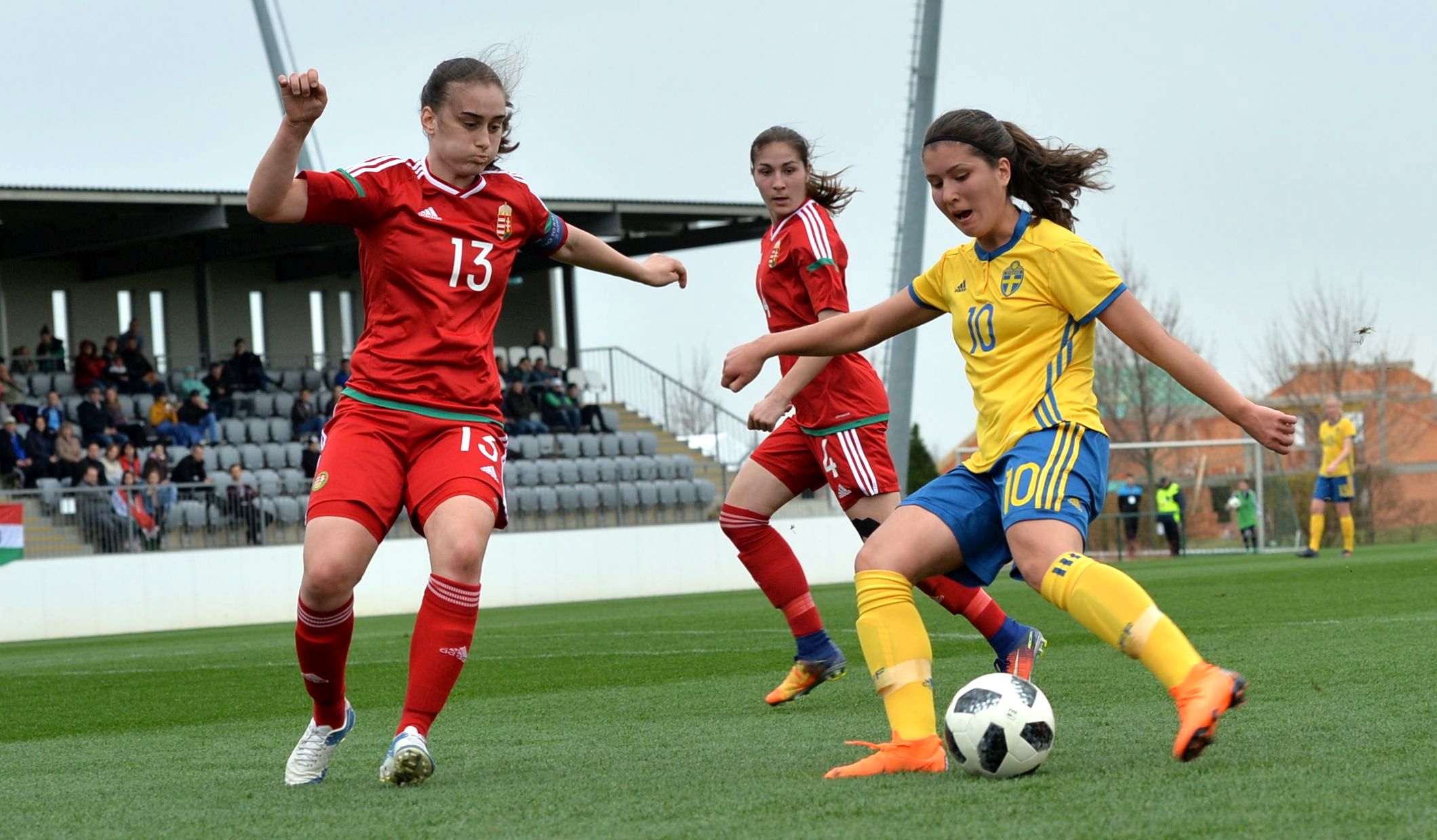 Női U19: egygólos svéd siker az elitkör első mérkőzésén