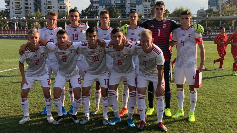Döntetlent játszott Szkopjéban az U17-es válogatott
