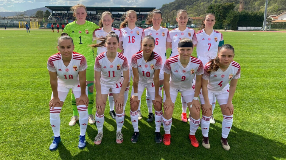 Olaszország kifogott a női U19-es válogatottunkon