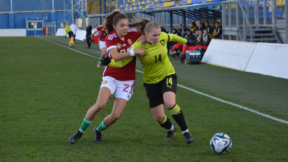 Női U19: kétgólos cseh siker Gyirmóton