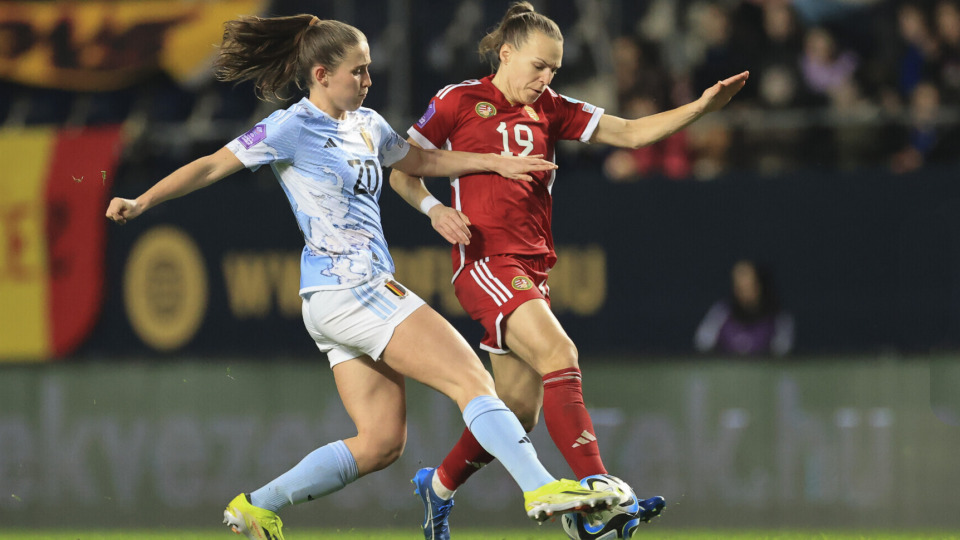 Női A-válogatott: kiegyenlített első félidő után gólzáporos belga győzelem