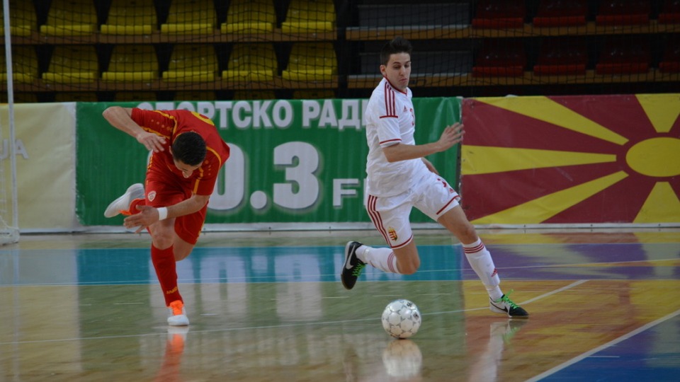 Futsal: hatgólos döntetlen Macedónia ellen