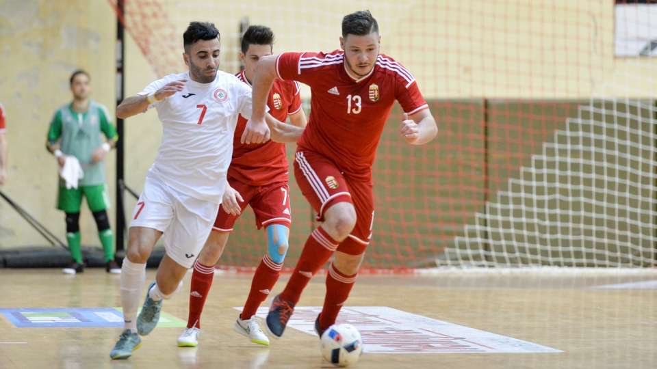 Futsal: magabiztos győzelem Libanon ellen