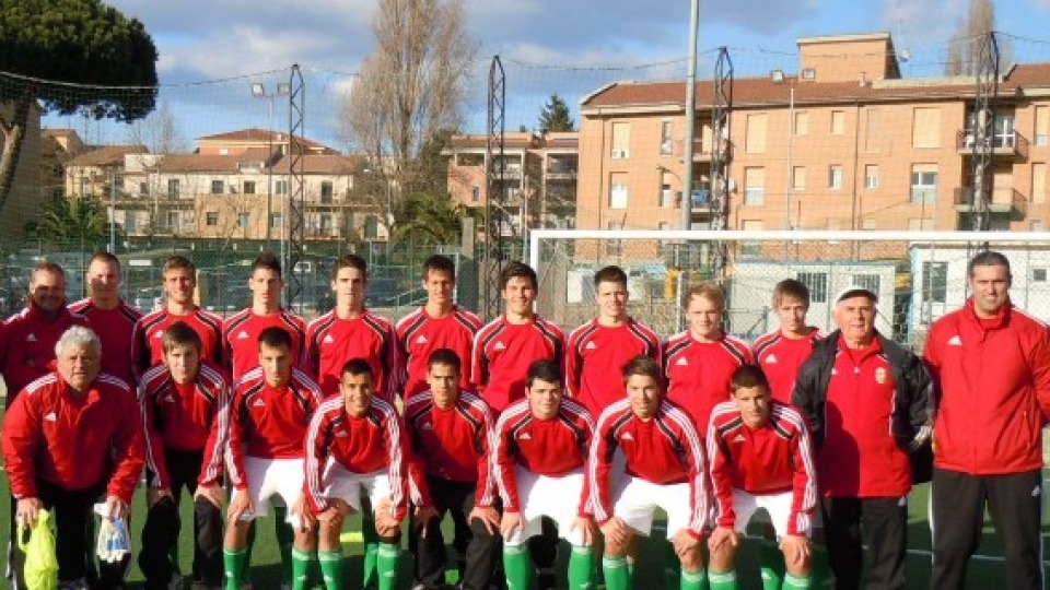 Döntőt játszik Rómában az U19-es válogatott