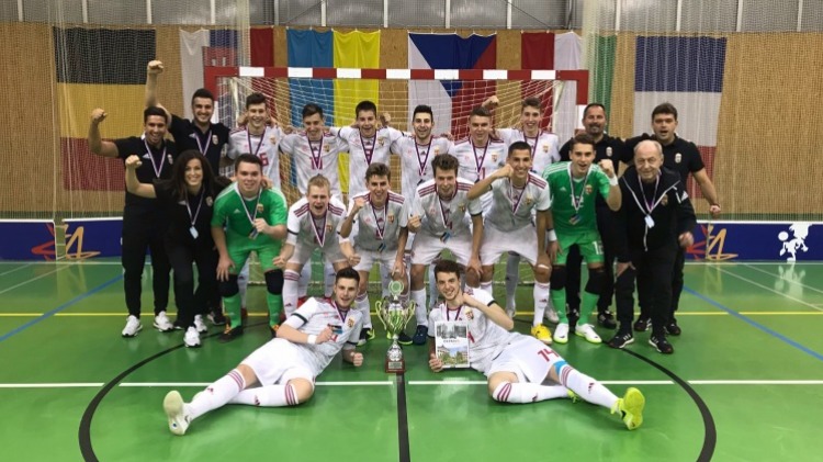 Tornát nyert Csehországban az U19-es futsalválogatott