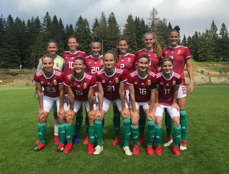 Női U19: Ötgólos siker Szlovéniában