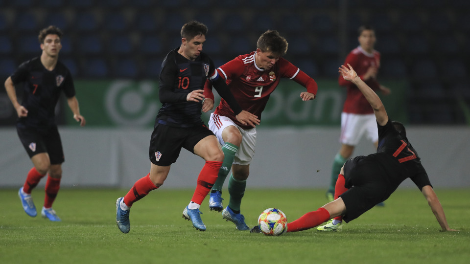 Háromgólos horvát siker az U21-esek mérkőzésén is