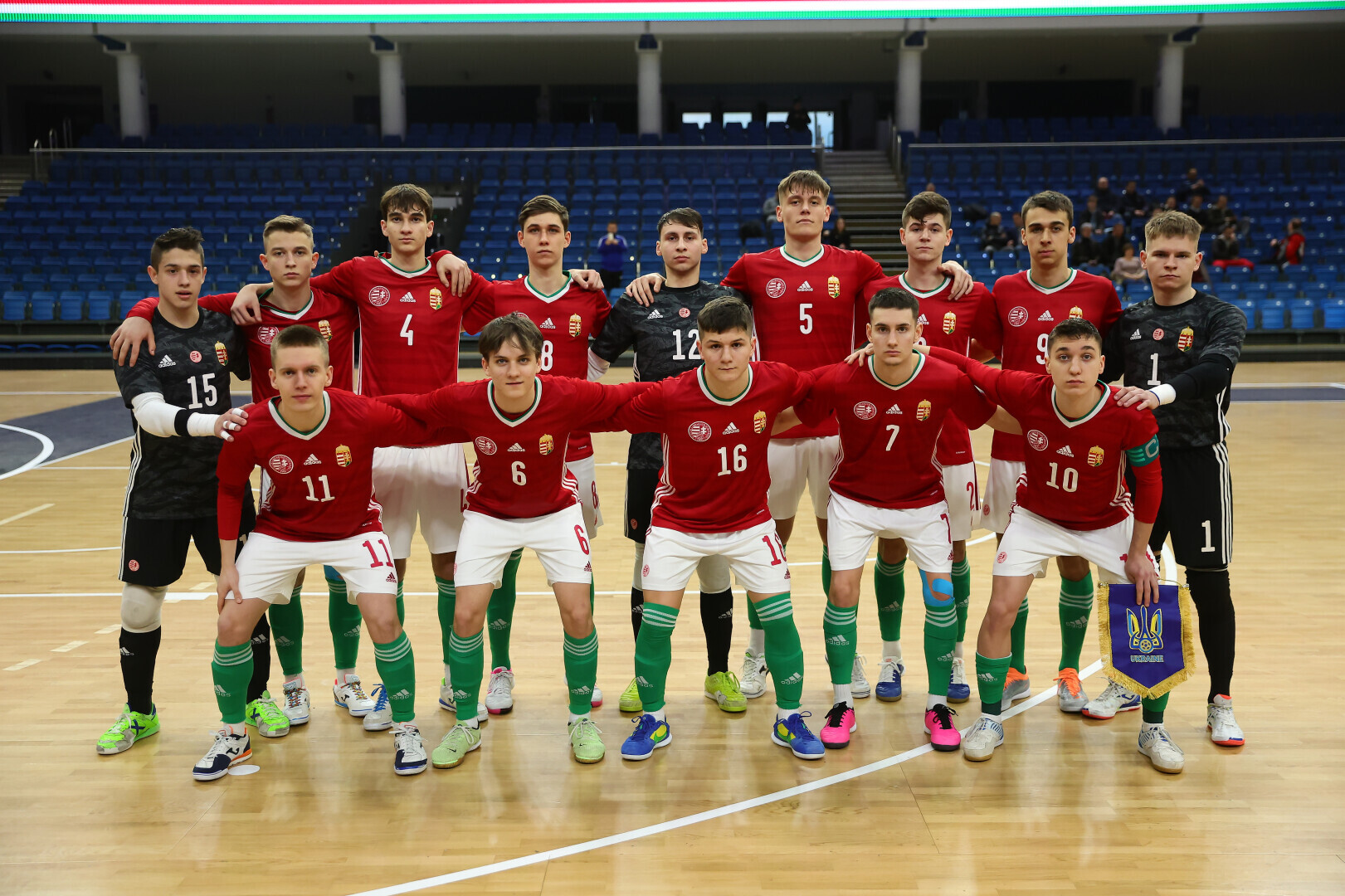 Futsal U19: egy döntetlen, egy vereség az ukránok ellen