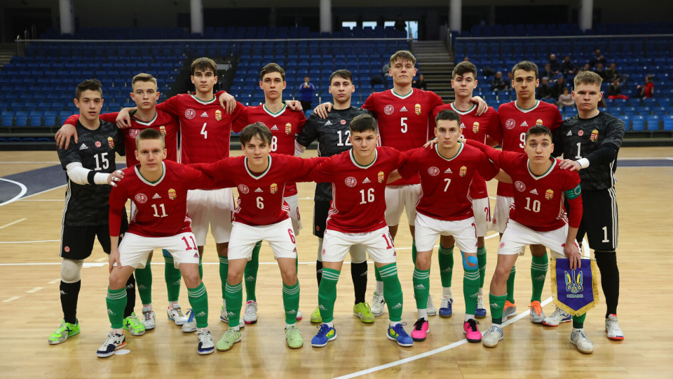 Futsal U19: egy döntetlen, egy vereség az ukránok ellen
