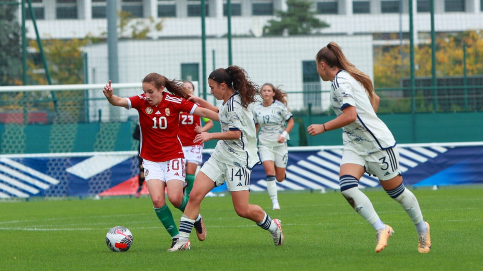 Szoros meccsen maradt alul a női U19-es válogatott