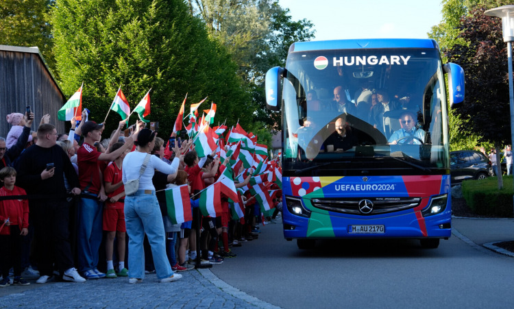 Megérkezett Németországba a válogatott