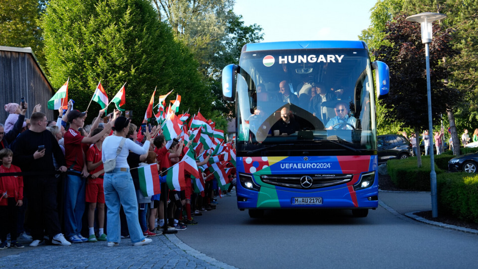 Megérkezett Németországba a válogatott