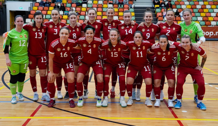 Női futsal: újabb győzelem a szlovénok ellen