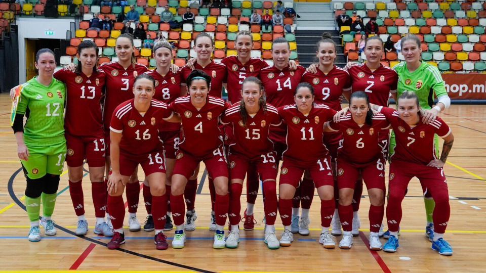 Női futsal: újabb győzelem a szlovénok ellen