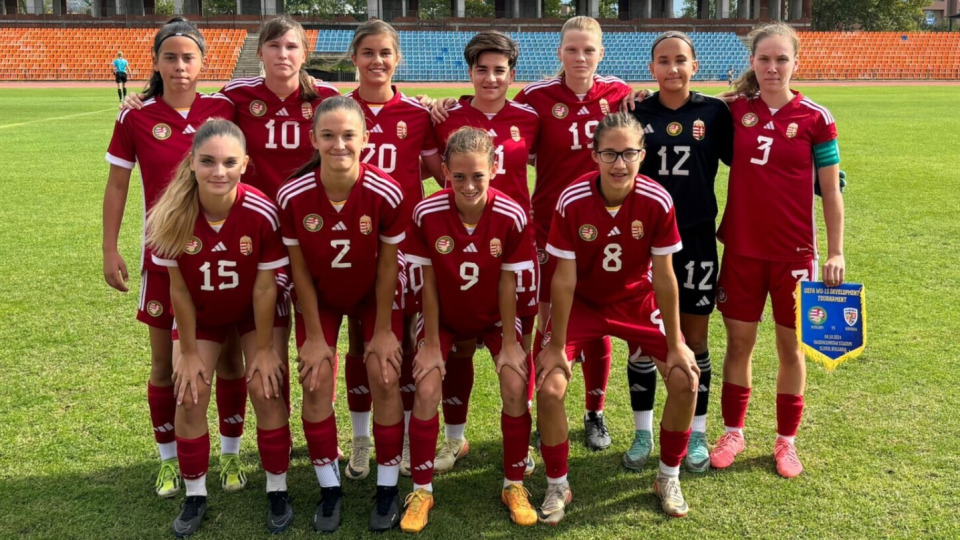 Két győzelem, egy vereség a női U15-ös válogatott heti mérlege