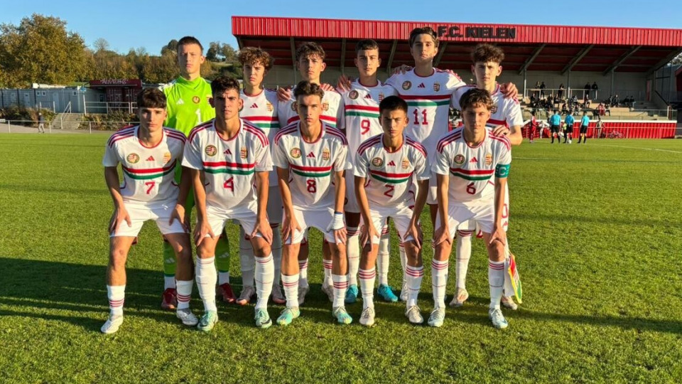 U15: debütálásként döntetlen Luxemburgban