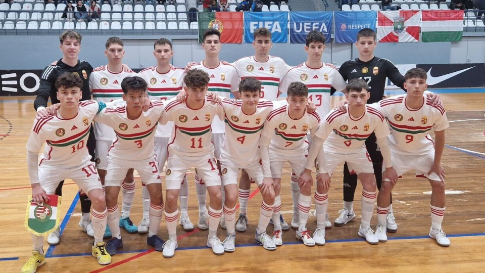 Futsal U19: Szoros meccset játszottunk Portugáliában