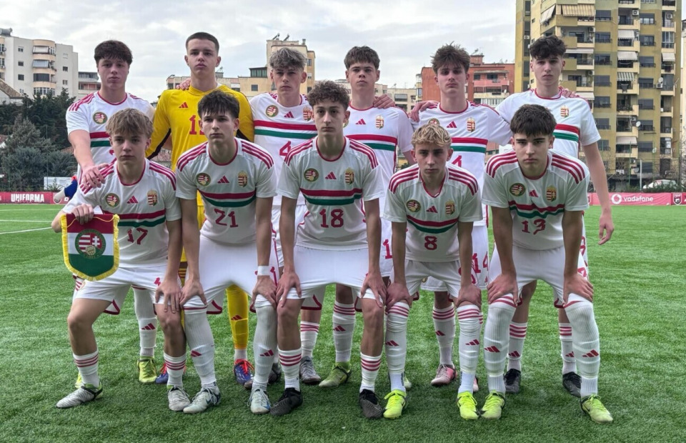 Döntetlent játszott Albániában az U16-os válogatott