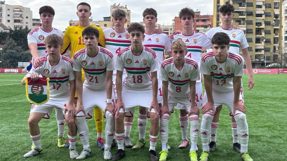 Döntetlent játszott Albániában az U16-os válogatott