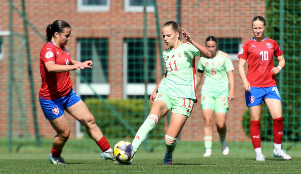 Döntetlent játszott a csehek ellen a női U17-es válogatott