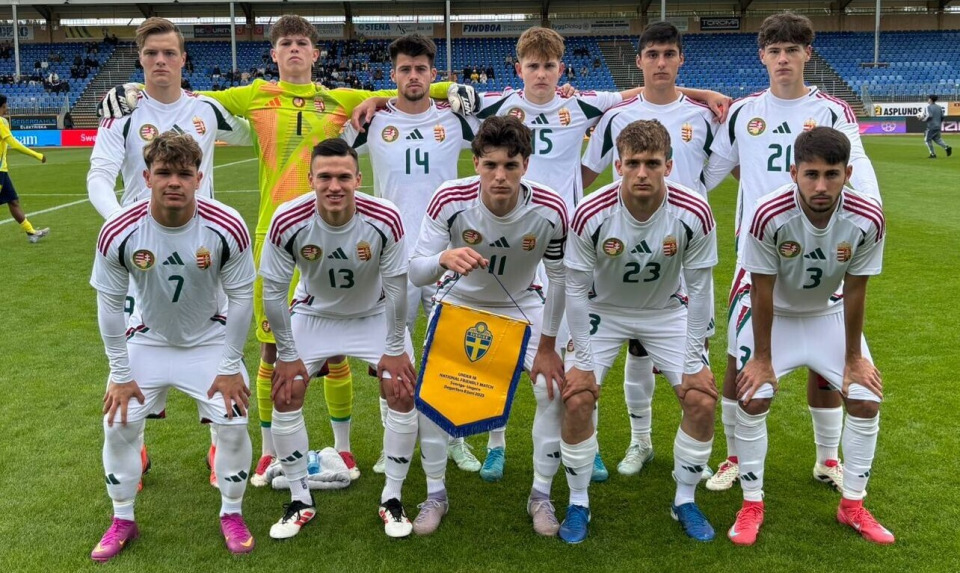U18: Hajrágóllal nyertek a svédek