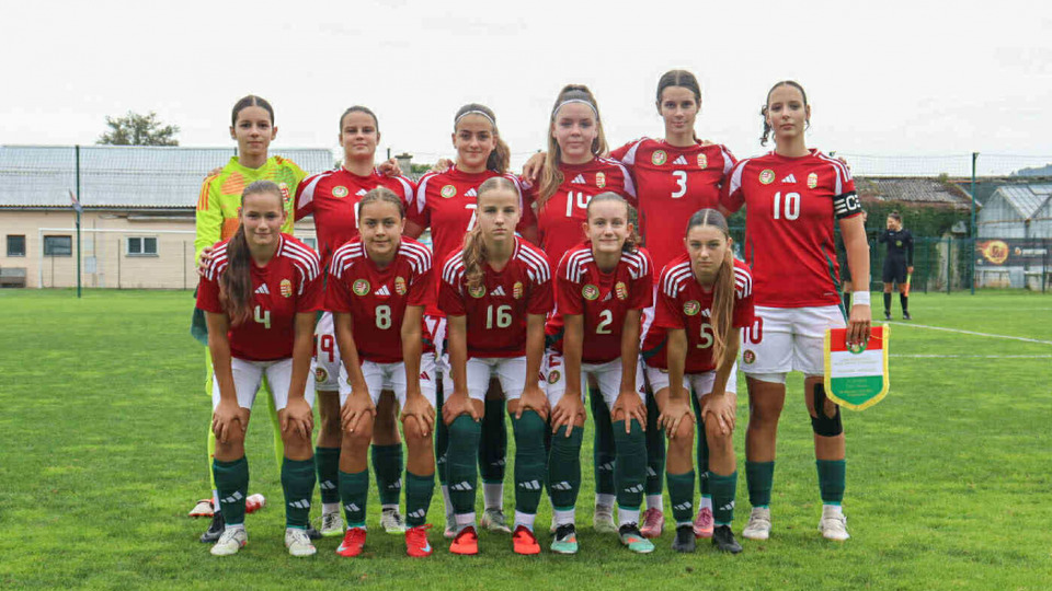 Női U15: újabb fölényes győzelem Szlovéniában
