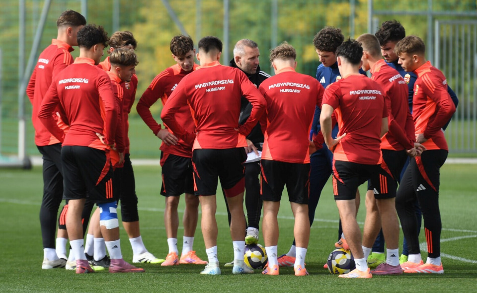 Már Szlovéniában készül az ukránok ellen az U21-es válogatott