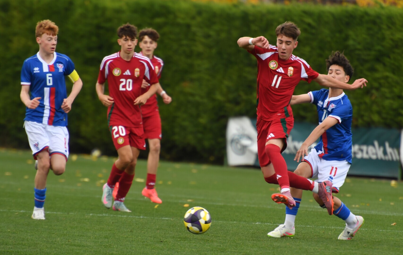 Remek kezdés után döntetlent játszott az U15-ös válogatott