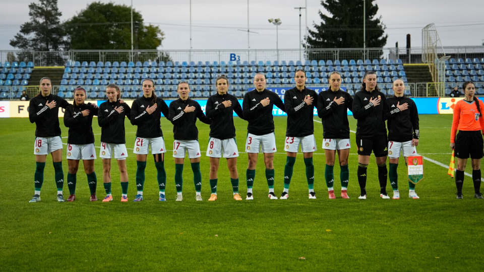 Írország ellen zárja az évet a női A-válogatott