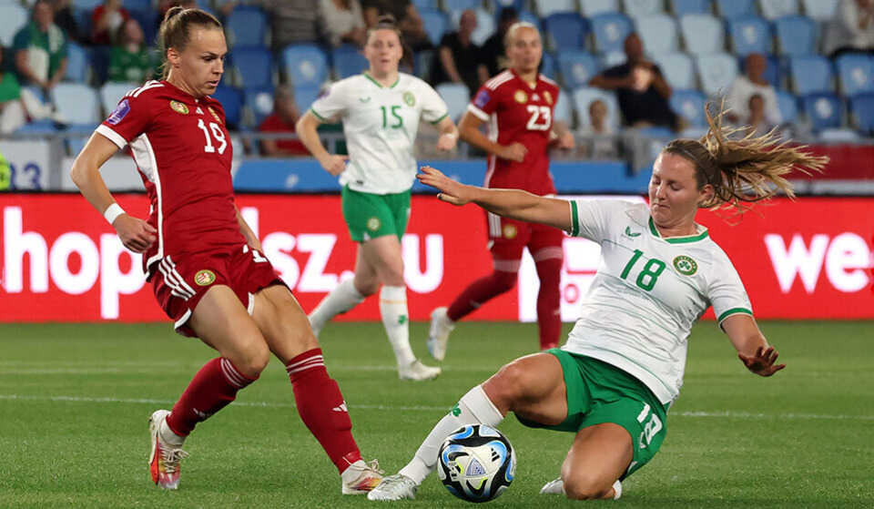 A legutóbbi vb-n részt vevő ír csapattal találkozik a női A-válogatott