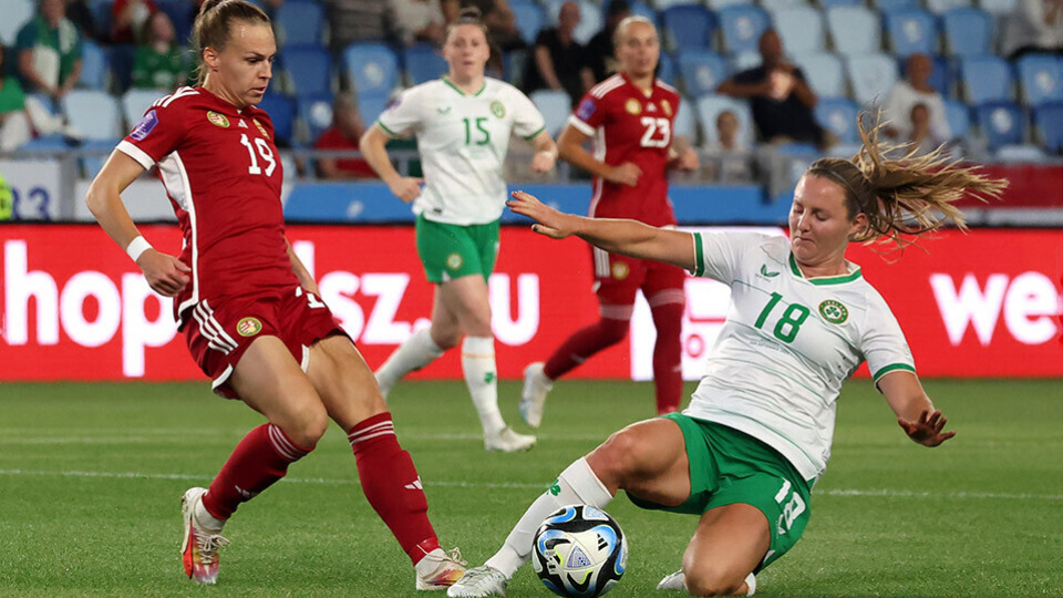 A legutóbbi vb-n részt vevő ír csapattal találkozik a női A-válogatott