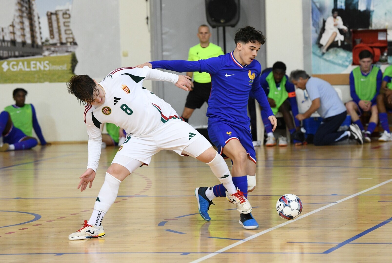 Lejátszották első nemzetközi meccseiket az U19-es futsalosok