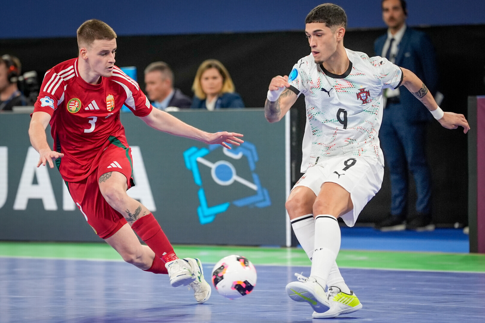 Becsülettel küzdöttünk, de a portugálok magabiztosan nyertek a futsal Eb-n