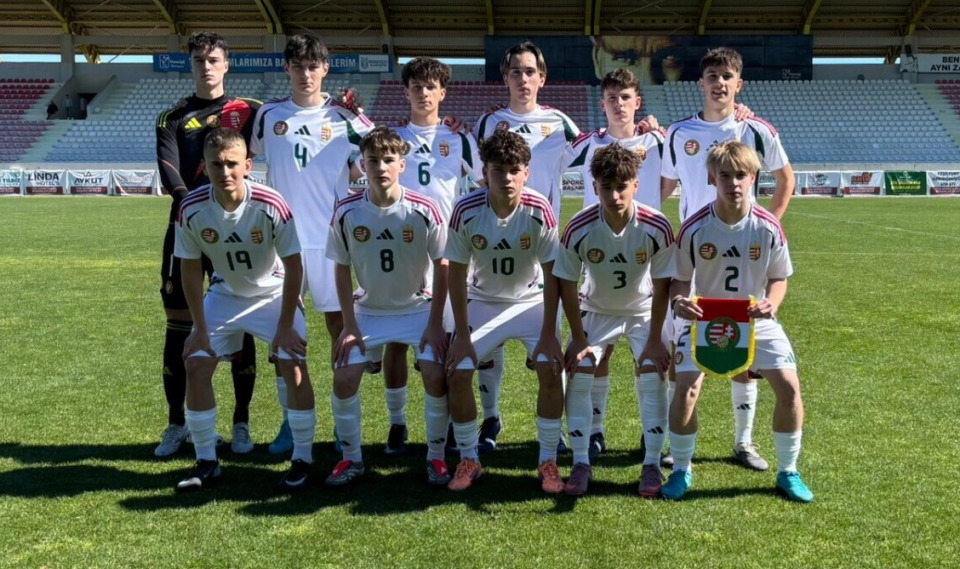 Szoros meccsen maradt alul az U15-ös válogatott