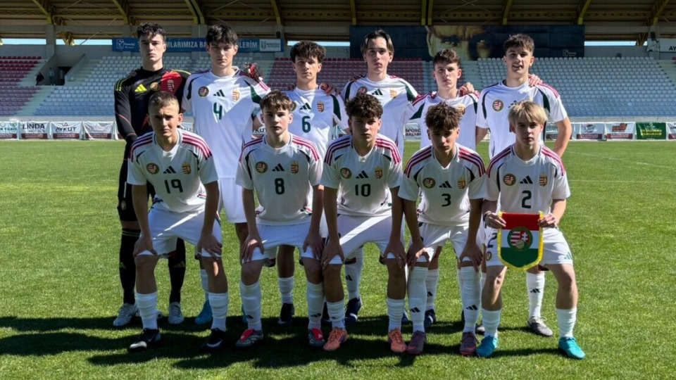 Szoros meccsen maradt alul az U15-ös válogatott