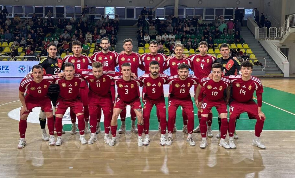 Döntetlent játszottak Szlovákiában a férfi futsalosaink